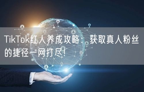 TikTok红人养成攻略：获取真人粉丝的捷径一网打尽！